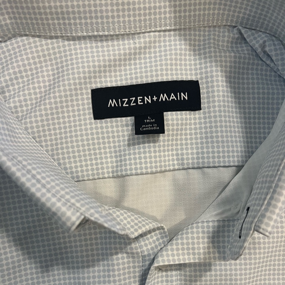 Mizzen+Main Monaco Performance Skyway Circle Print Men’s Trim Large